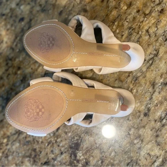 Vince camuto cream heels 5.5 - Picture 5 of 7